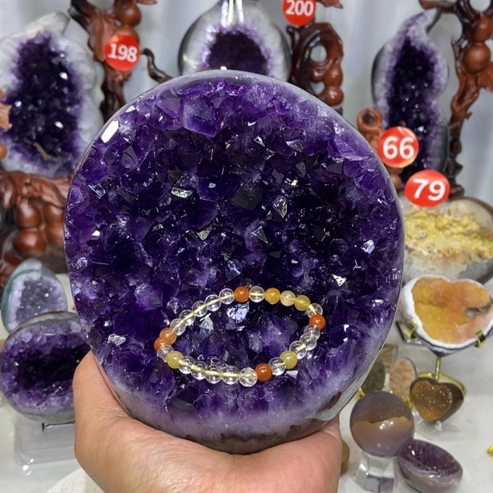 未镶嵌紫晶大型摆件（非配饰）