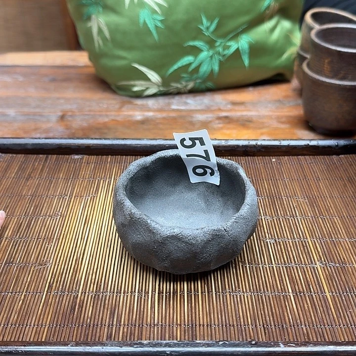 纯手工制作粗陶茶具