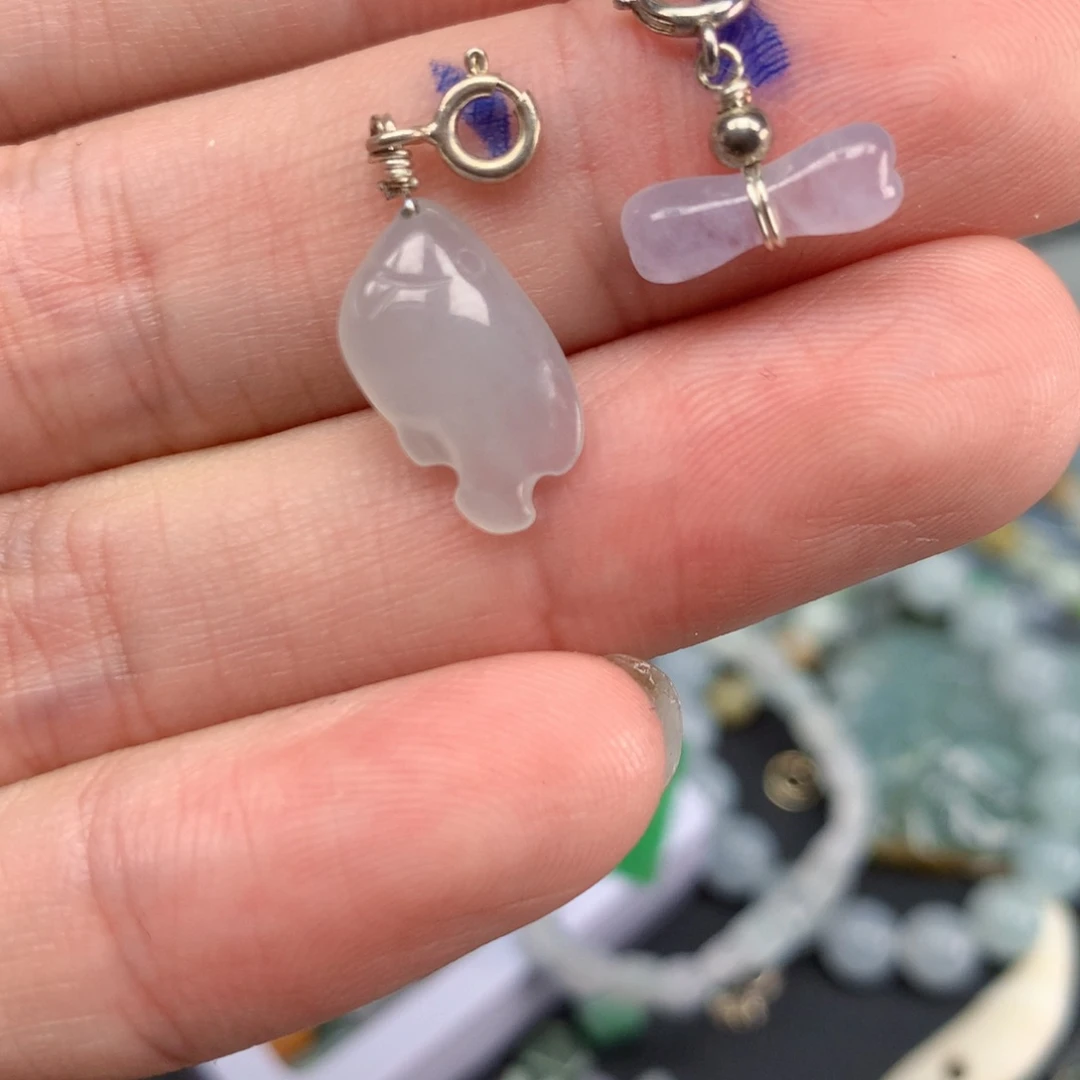翡翠未镶嵌吊坠(不含链)福利56