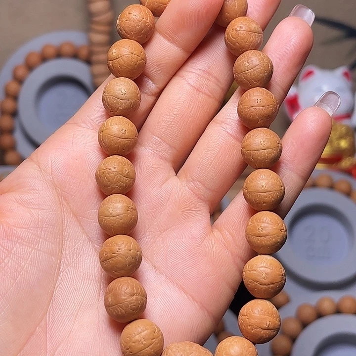 凤眼菩提吊坠12小➕手串，2025新籽