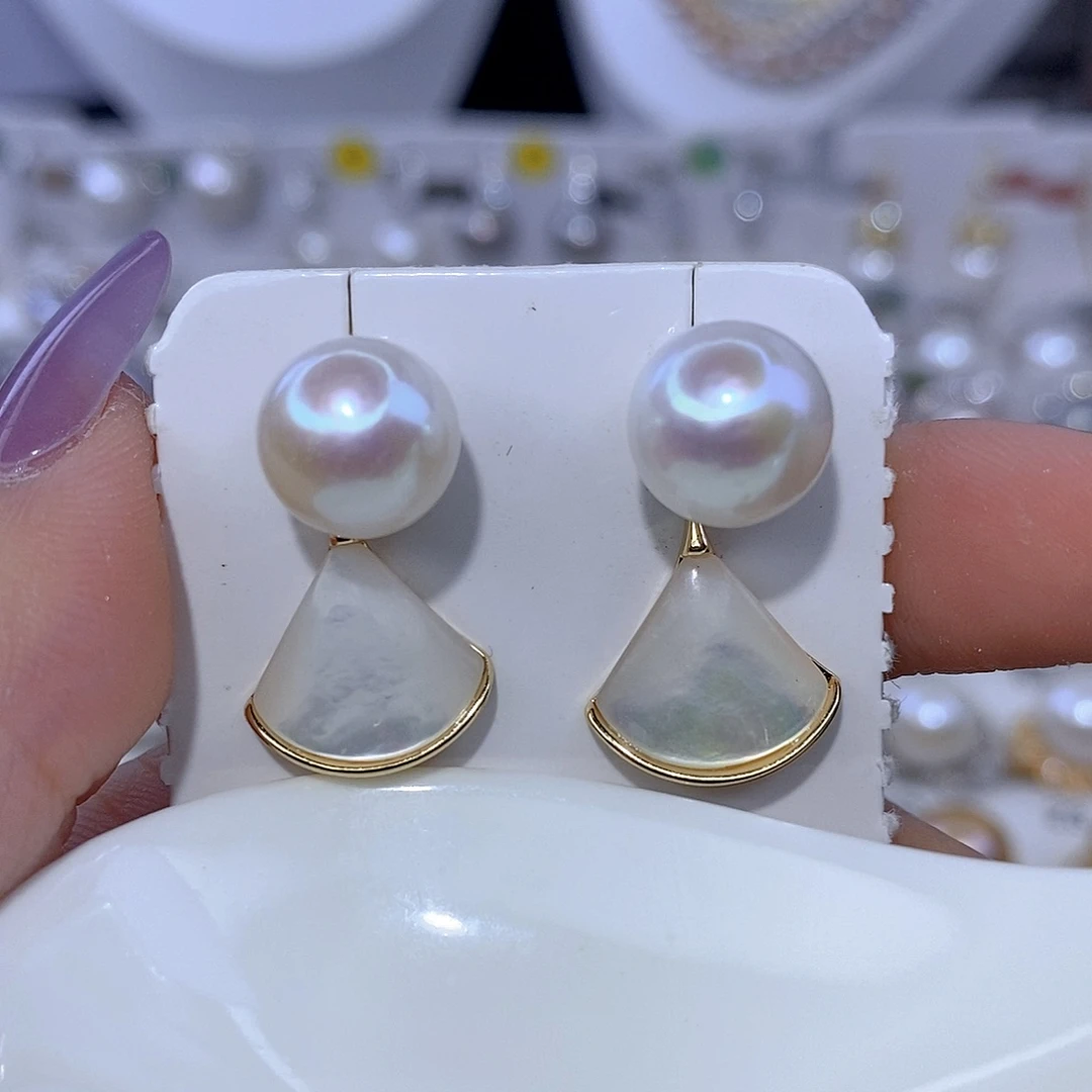 耳饰淡水珍珠未镶嵌