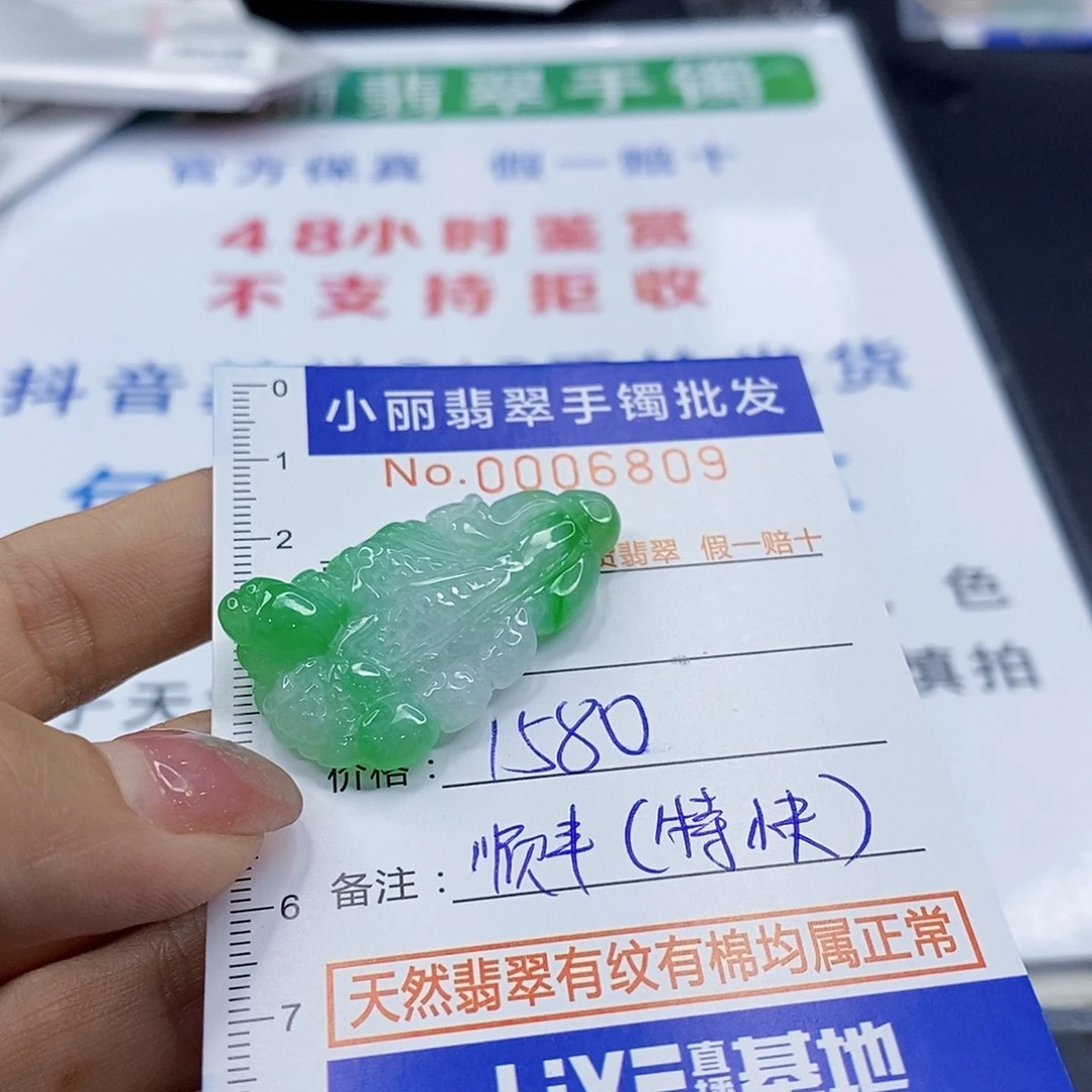 雪***舞未镶嵌手镯翡翠翡翠吊坠