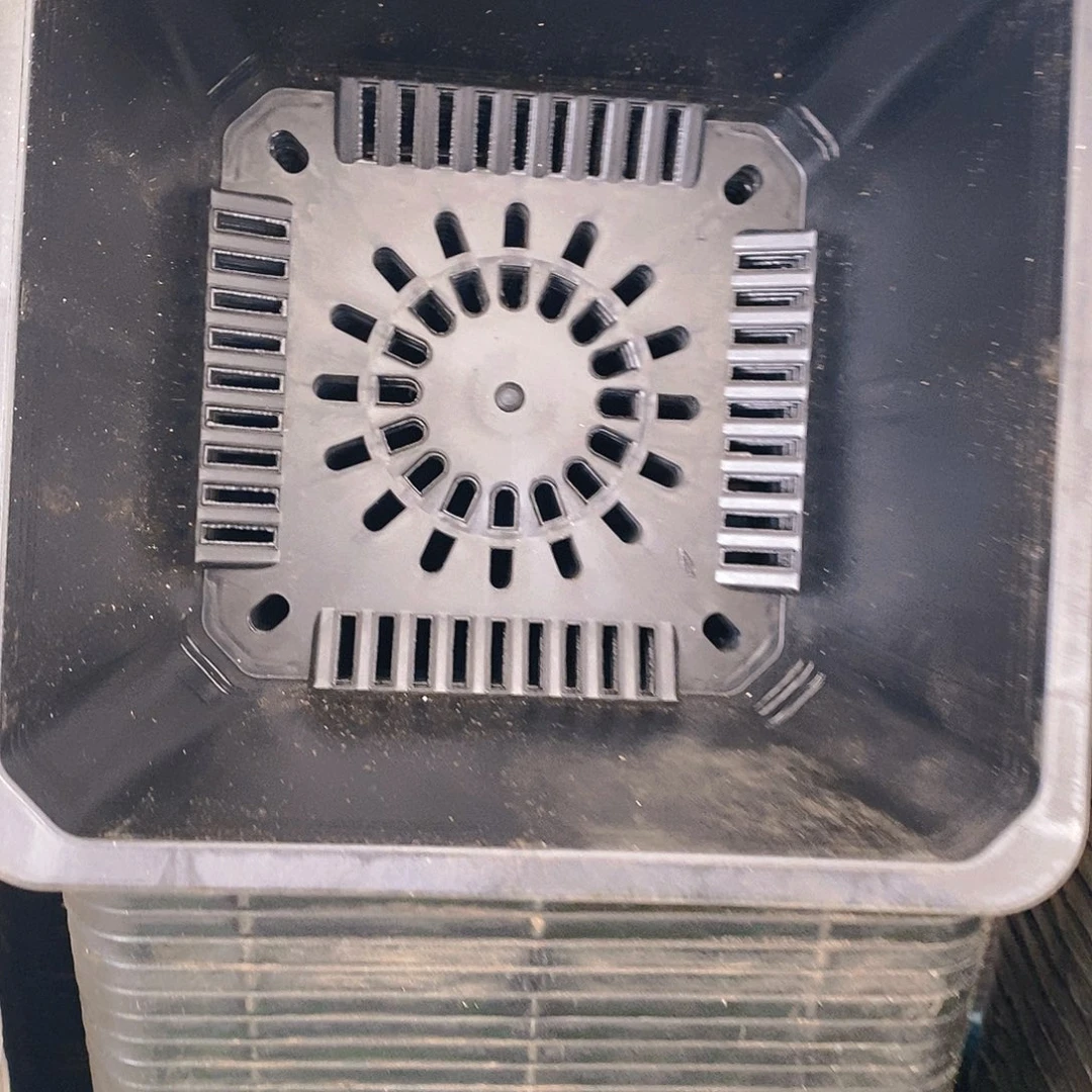 塑料新180黑方盆10个