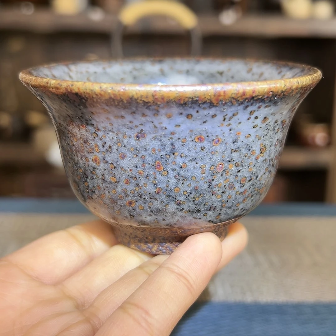 纯手工制作的粗泥特色窑变