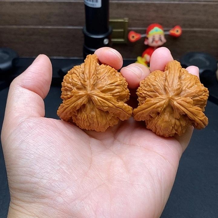 草***铺把件文玩核桃白奔