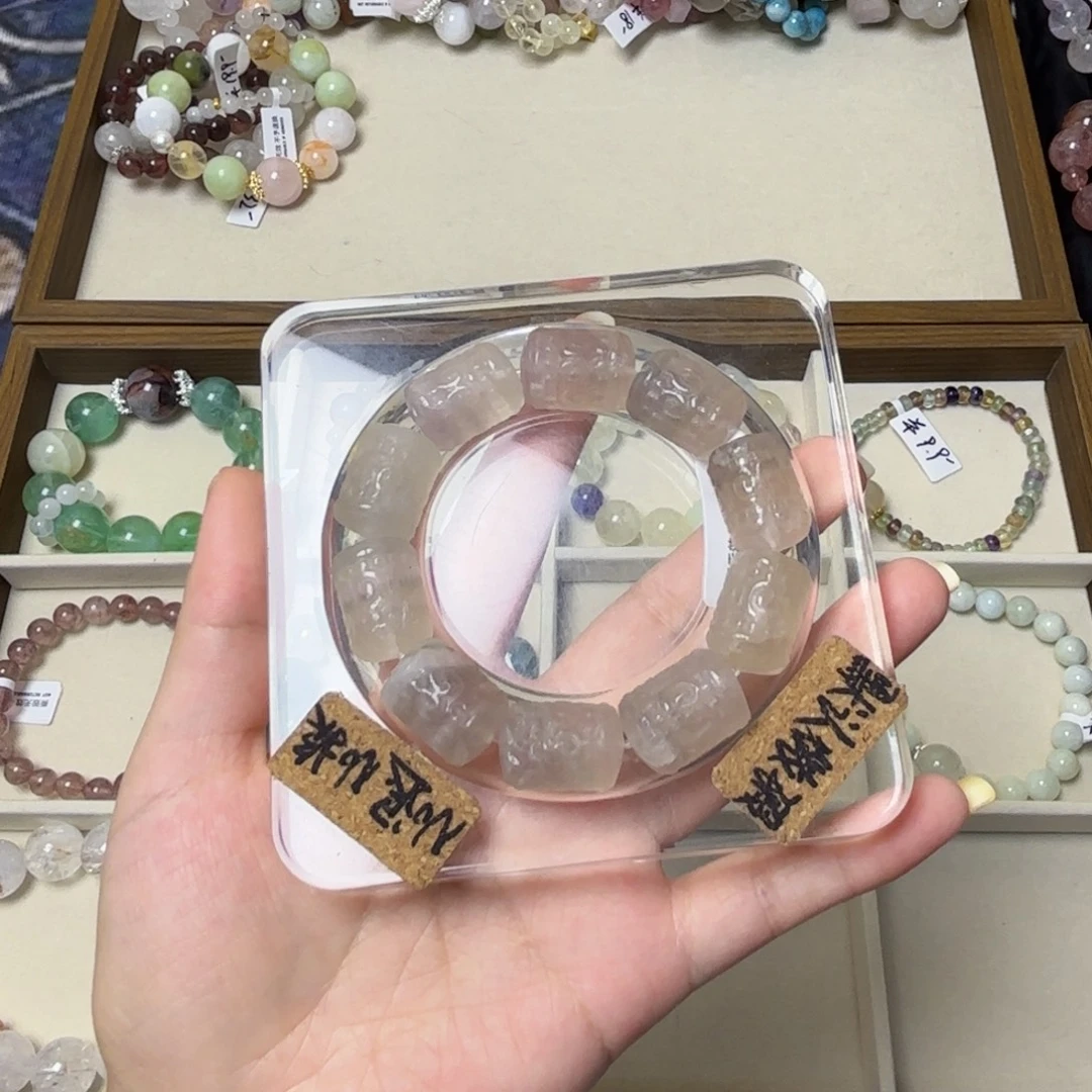 ༒***莉水晶手串未镶嵌103号路路通