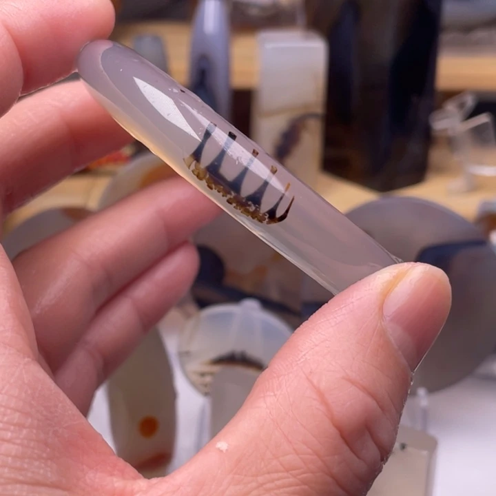 玛瑙/玉髓未镶嵌吊坠(不含链)