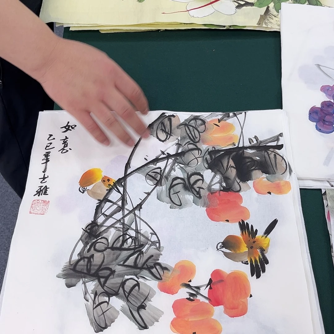 国画国画作品宣纸纯手绘