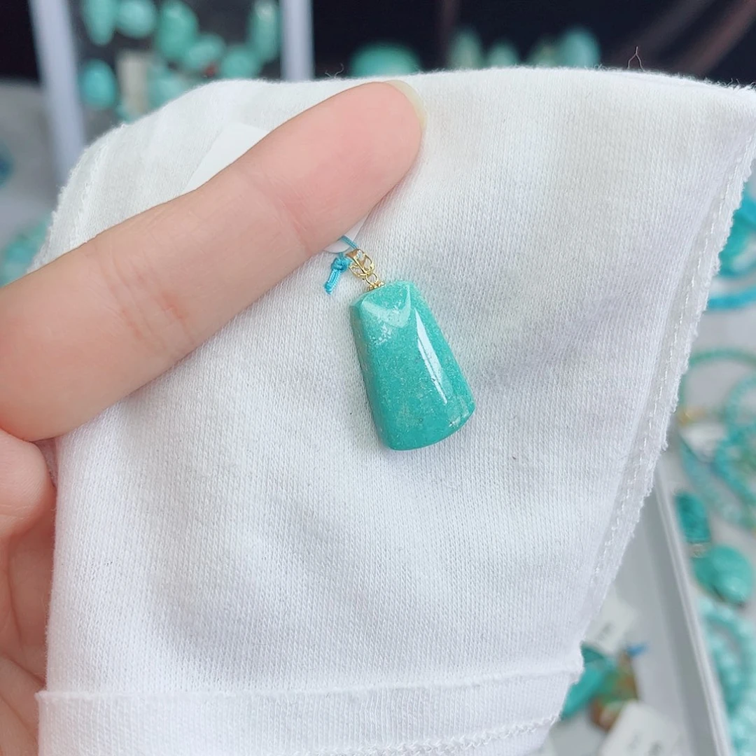 绿松石18K金镶嵌绿松石