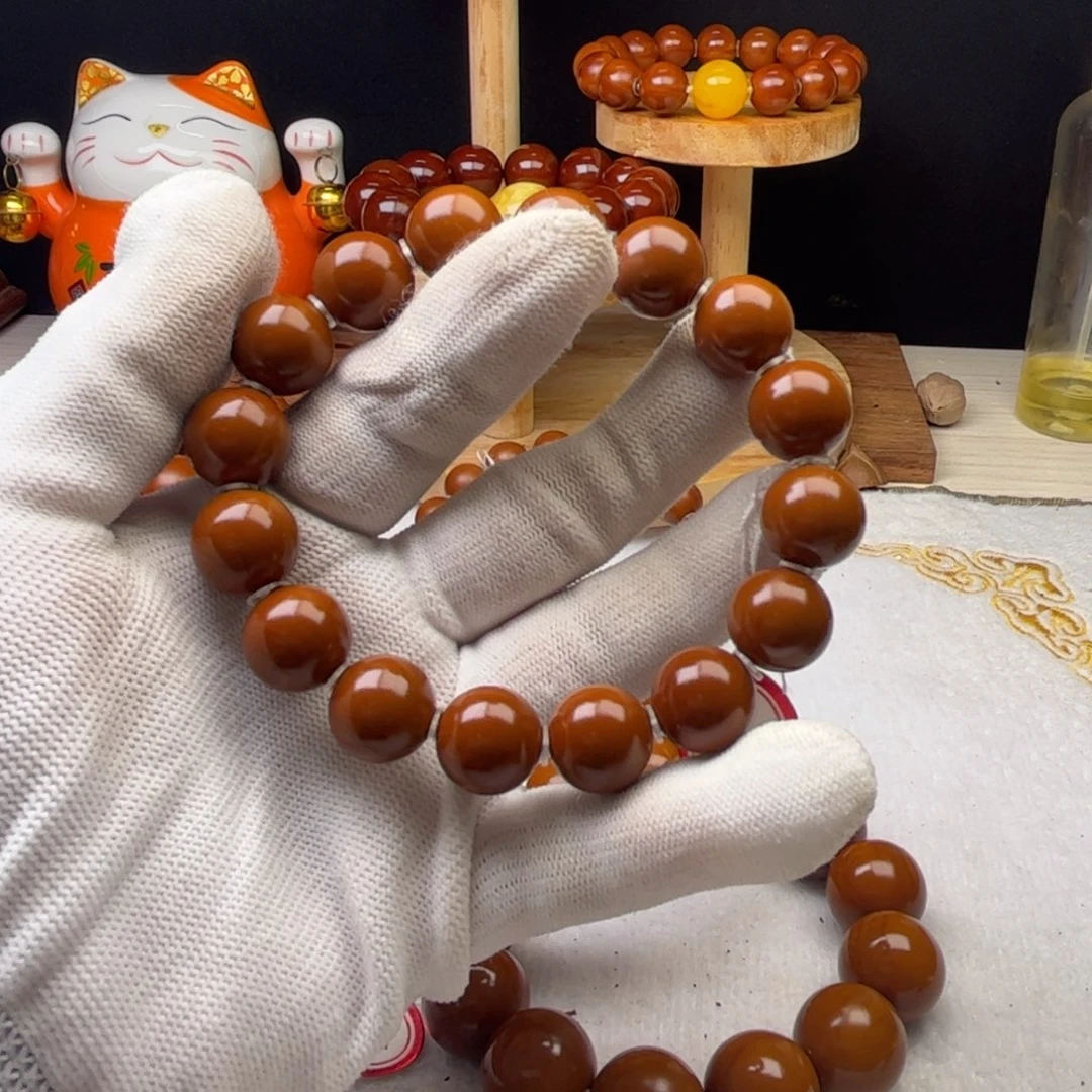 橄榄核手串/手链咳*。1.39精品16个