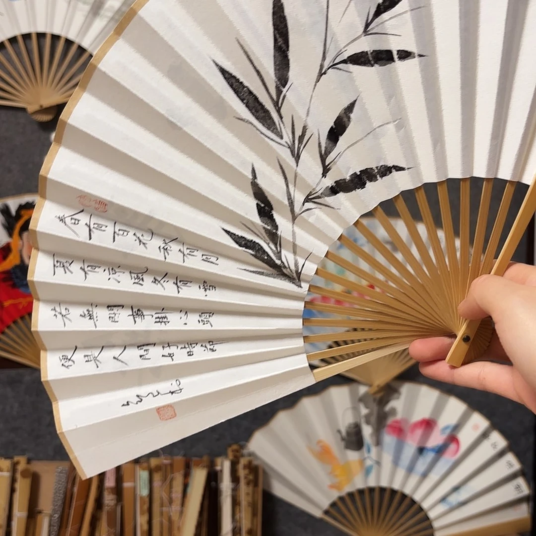 书法手写手绘作品8寸玉竹春有百花