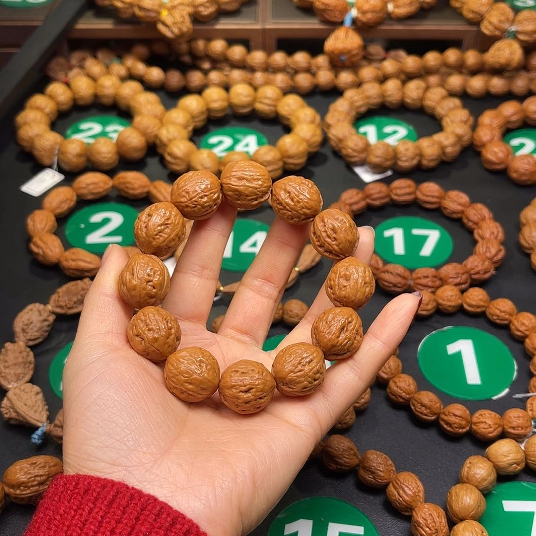 文玩核桃手串19尺寸手串
