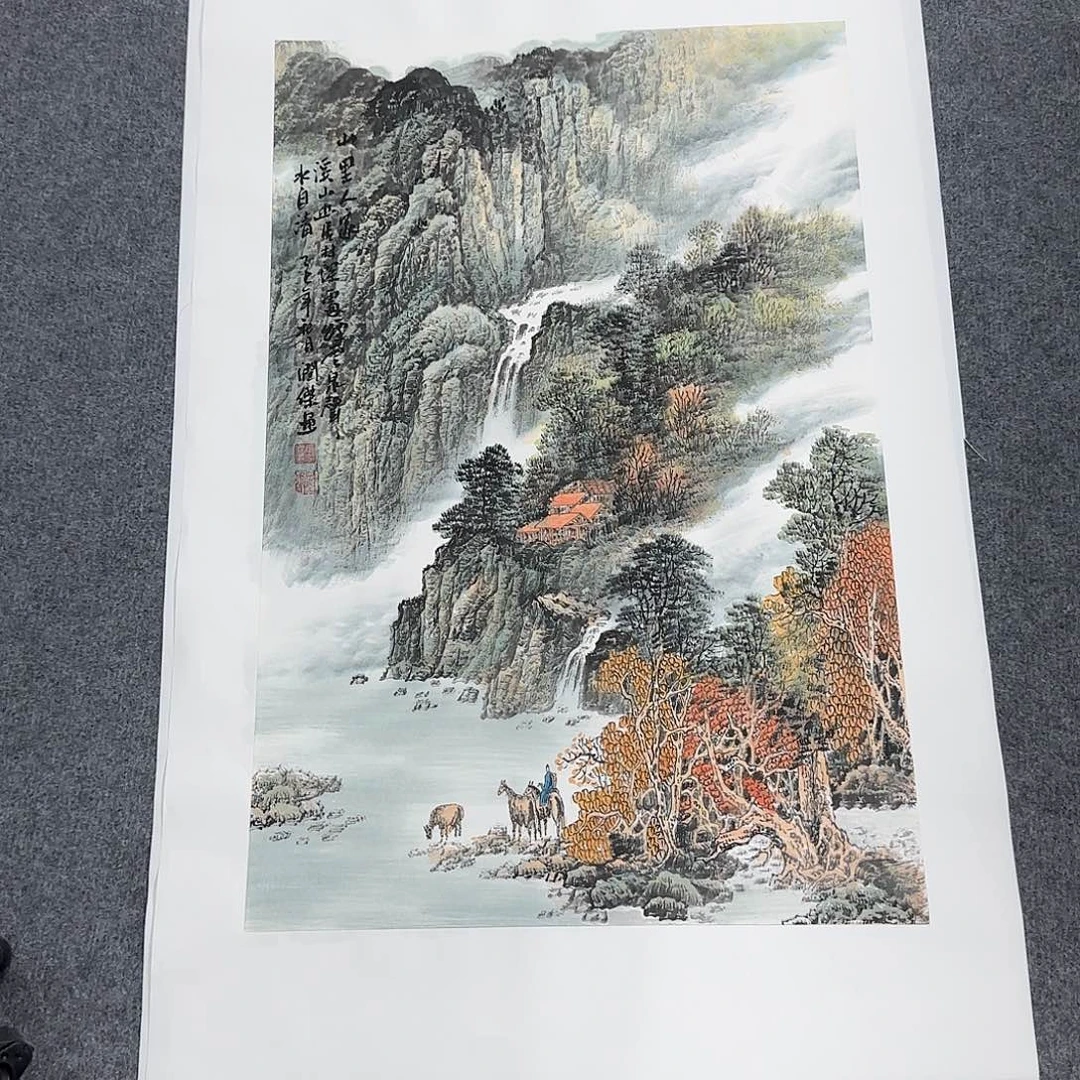 国画68*45纯手绘何润杰