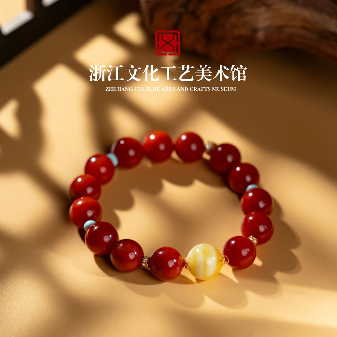 南红【小鹿臻选】收藏级南红18K金DIY手串