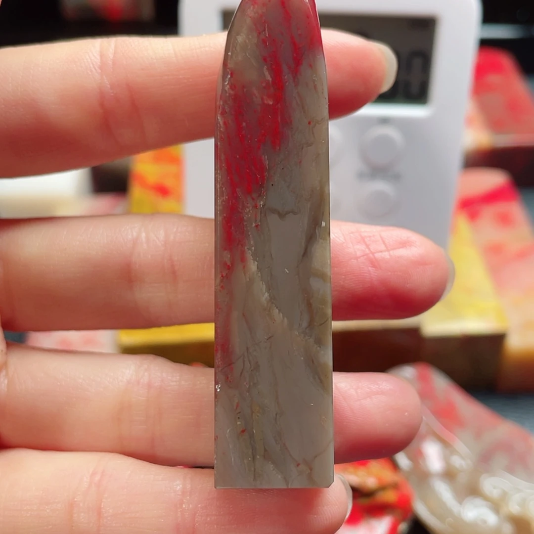 【闪购商品】昌化鸡血石喵***谔邵氏鸡血石