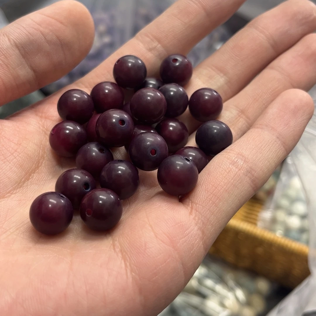 【闪购商品】白玉菩提吊坠z12/108颗紫葡萄不售后