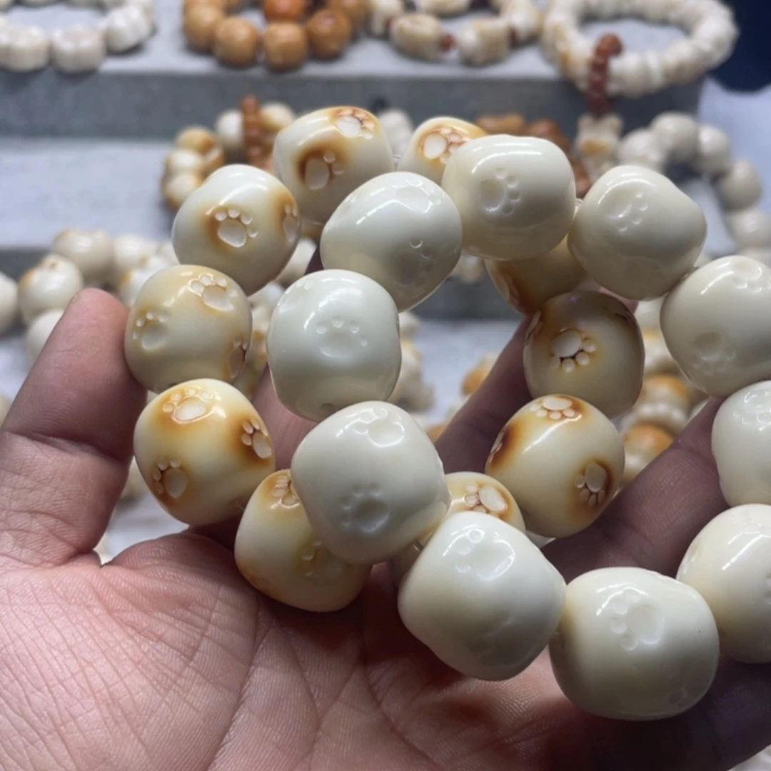 吊坠菩提根/象牙果全品象牙果猫爪桶手串卡22