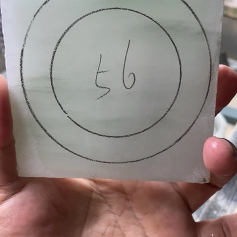 英***.石英质玉（金丝玉）手镯未镶嵌加工定制