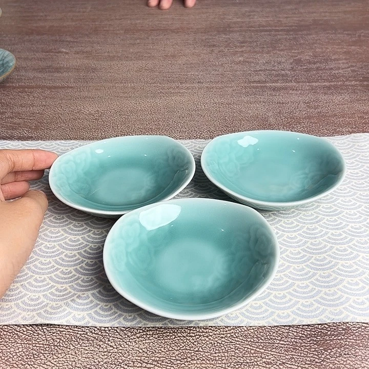 龙泉云间青瓷小米茶器