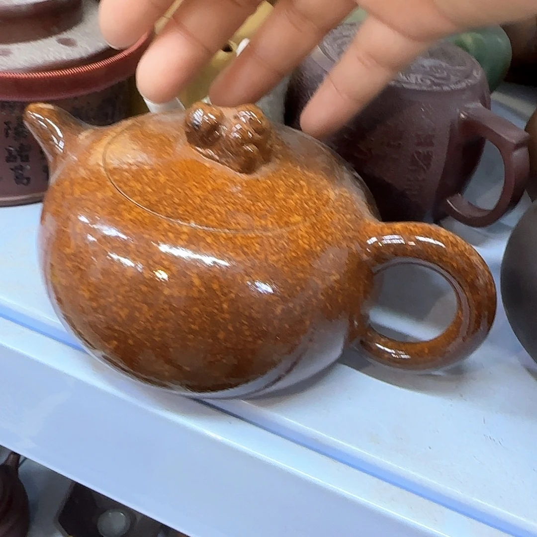茶壶紫砂宜兴紫砂壶瑕疵