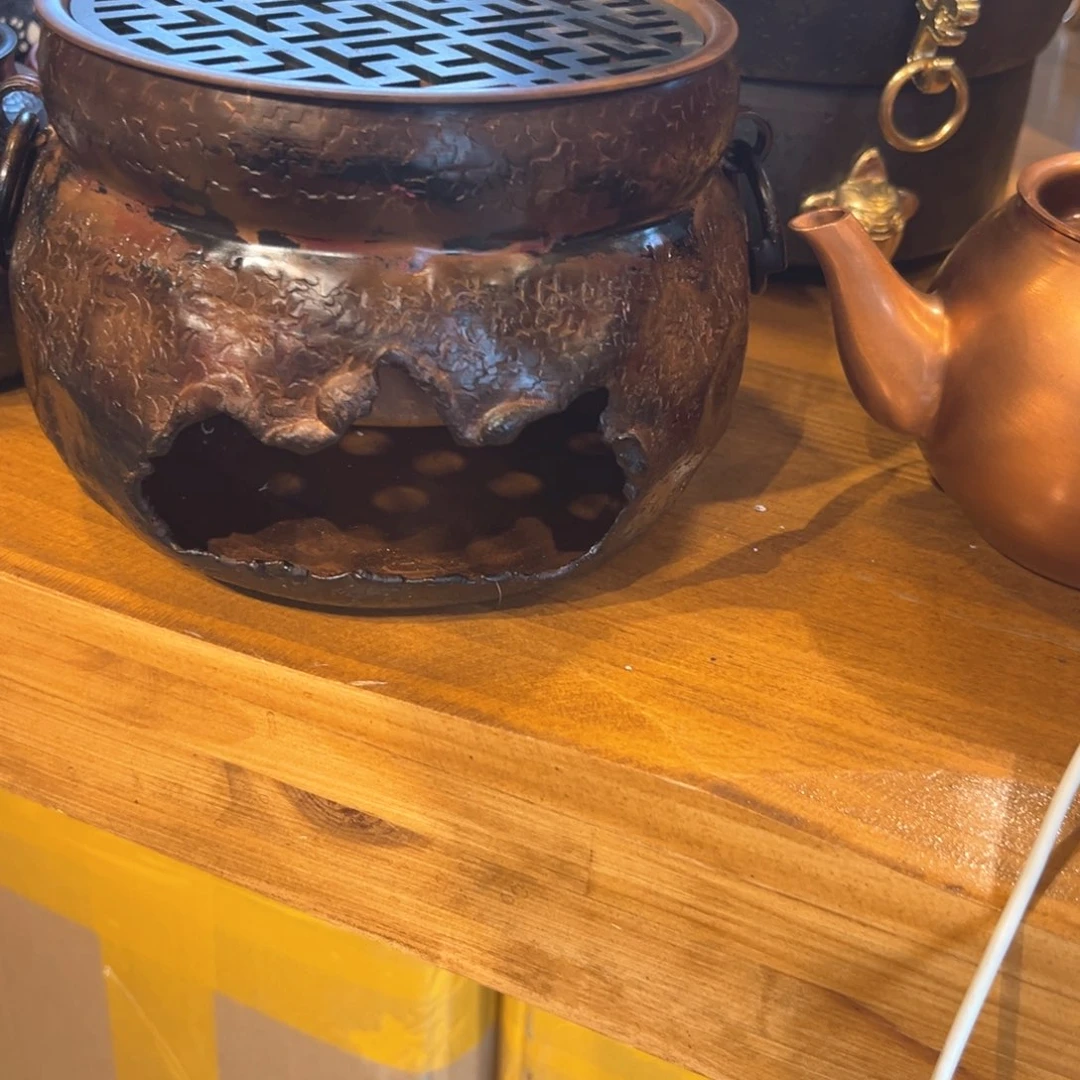 烟熏色炉子手工锻打工艺