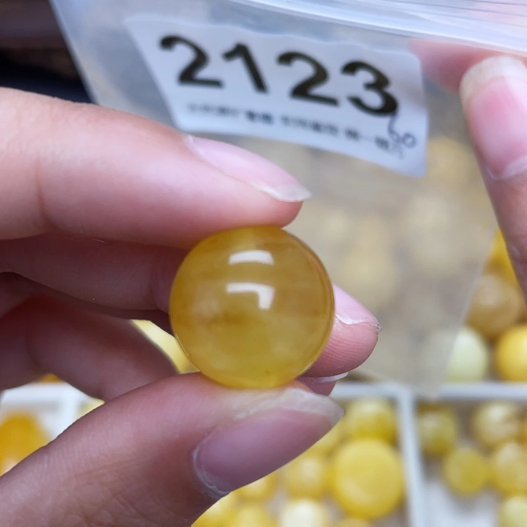 蜜蜡未镶嵌珠宝奇石粉15.7