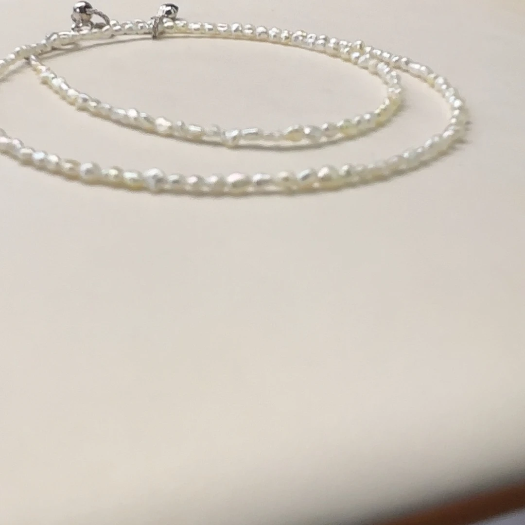 颈饰银S925镶嵌海水珍珠