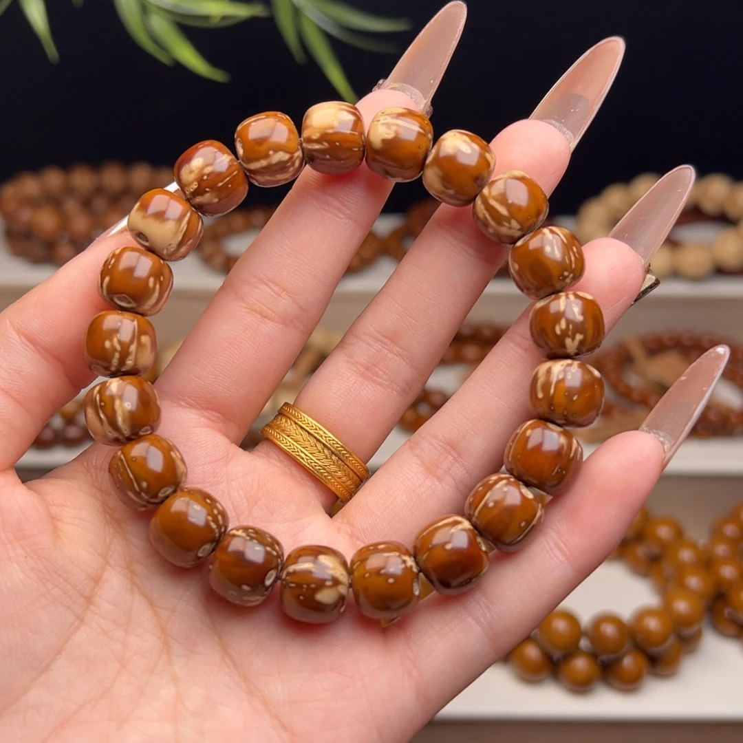 手串紫金鼠11+半实心花皮老型