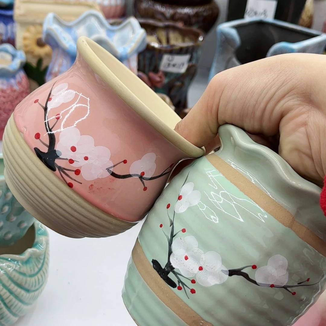 【闪购商品】陶瓷多肉绿植陶瓷花盆