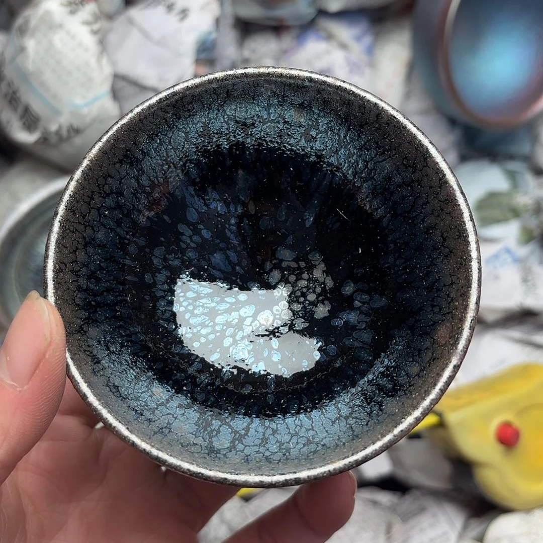 茶盏微瑕建盏主人杯一只