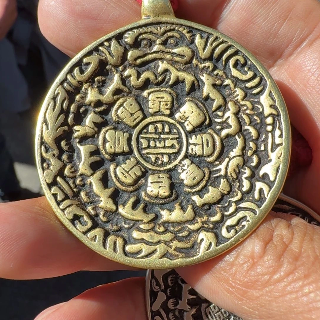 颈饰玻璃藏传精品吊坠项链套装