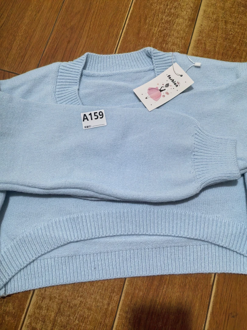 159休闲女毛衣针织衫冬百搭时尚长袖套头