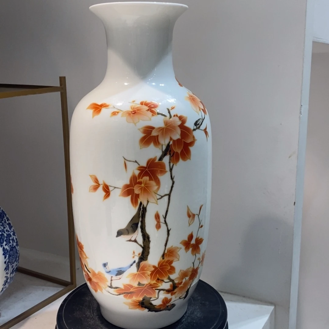 摆件景德镇陶瓷花瓶摆件