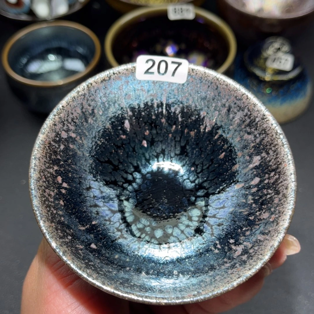 茶盏207 建盏单盏放大漏………