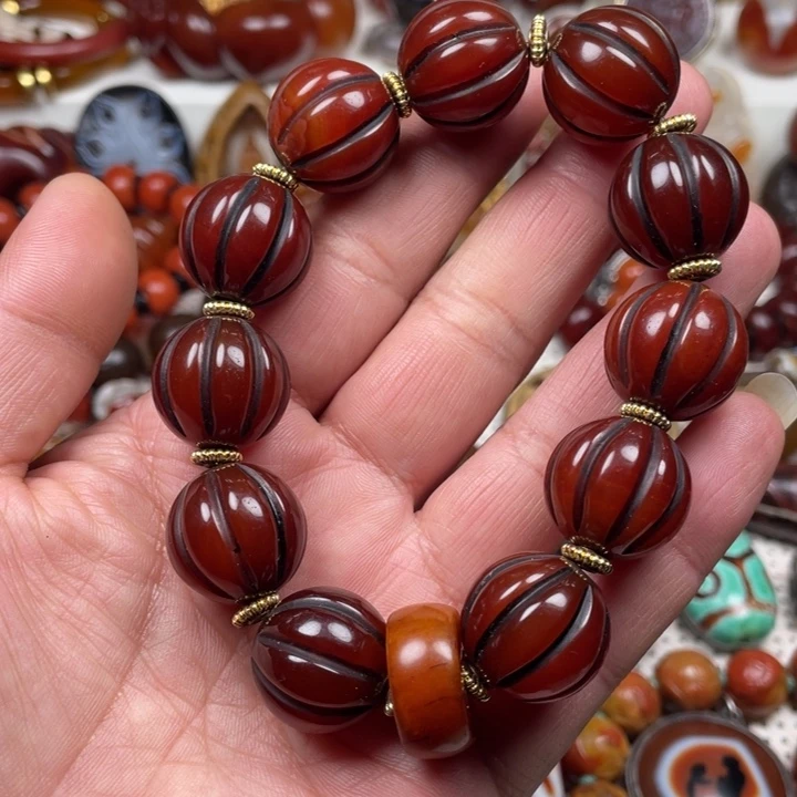 玛瑙/玉髓未镶嵌颈饰