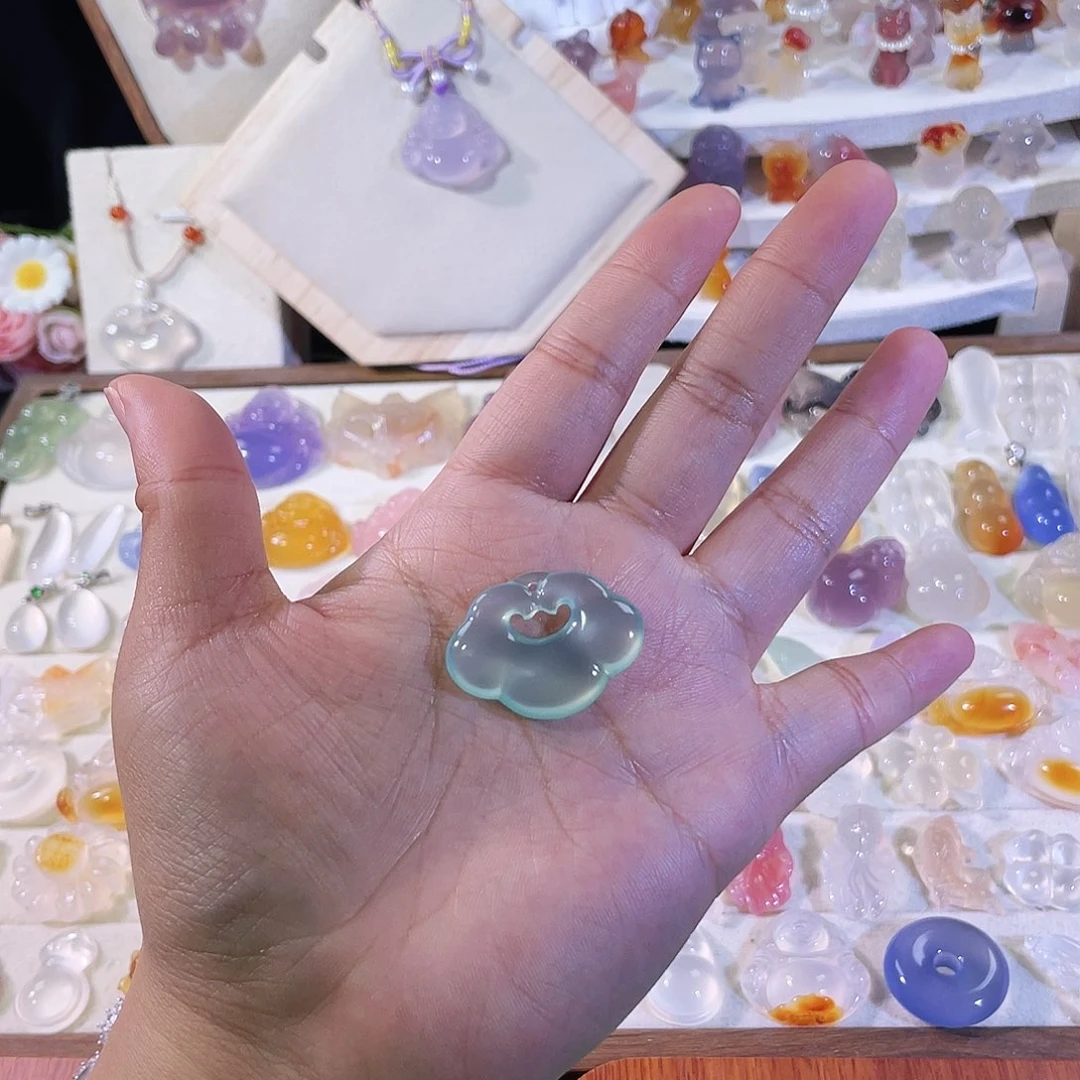 玛瑙/玉髓未镶嵌颈饰