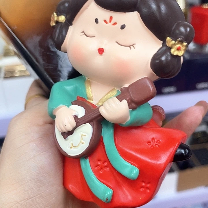 瓷片小棕瓶京华陶瓷娃娃