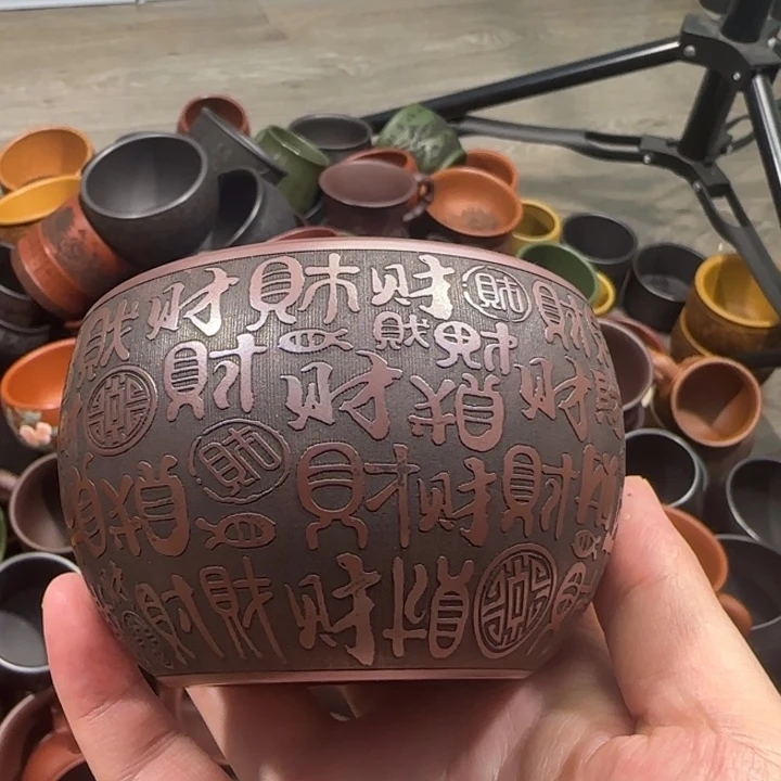 茶杯紫砂全手工紫砂