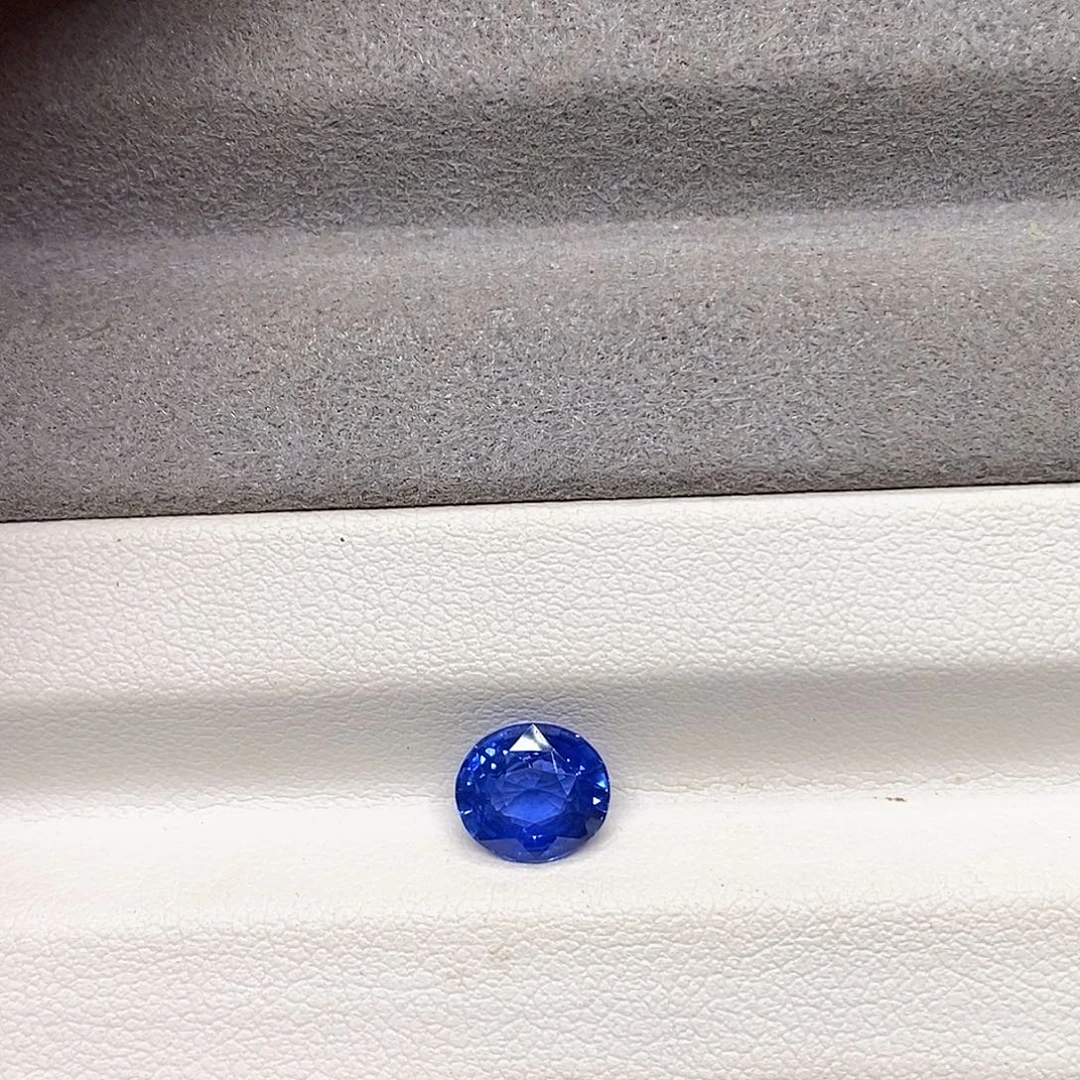 裸石蓝宝石1.75克拉天然矢车菊蓝宝石
