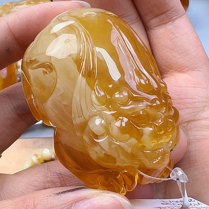 蜜蜡未镶嵌珠宝奇石