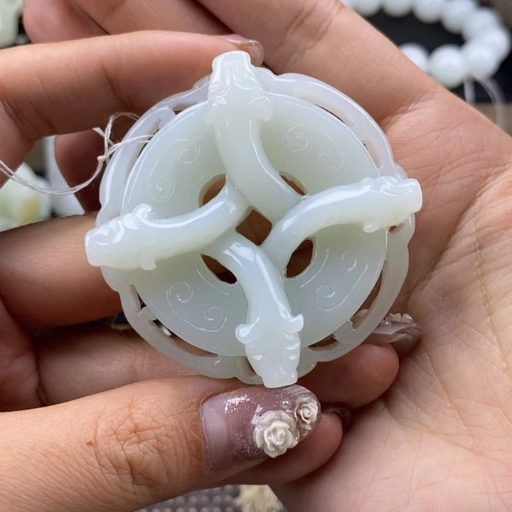 和田玉挂件未镶嵌