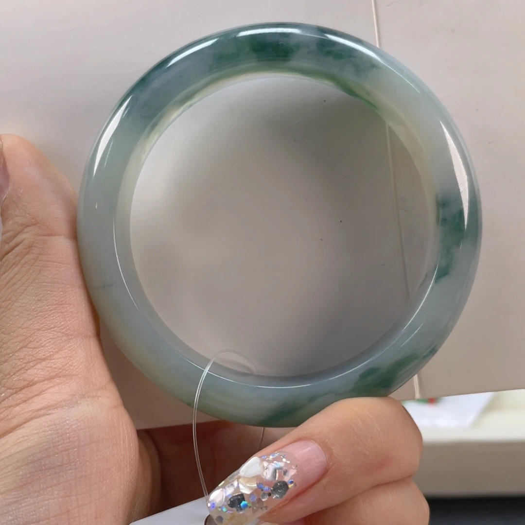 未镶嵌手镯翡翠缅甸翡翠55.7