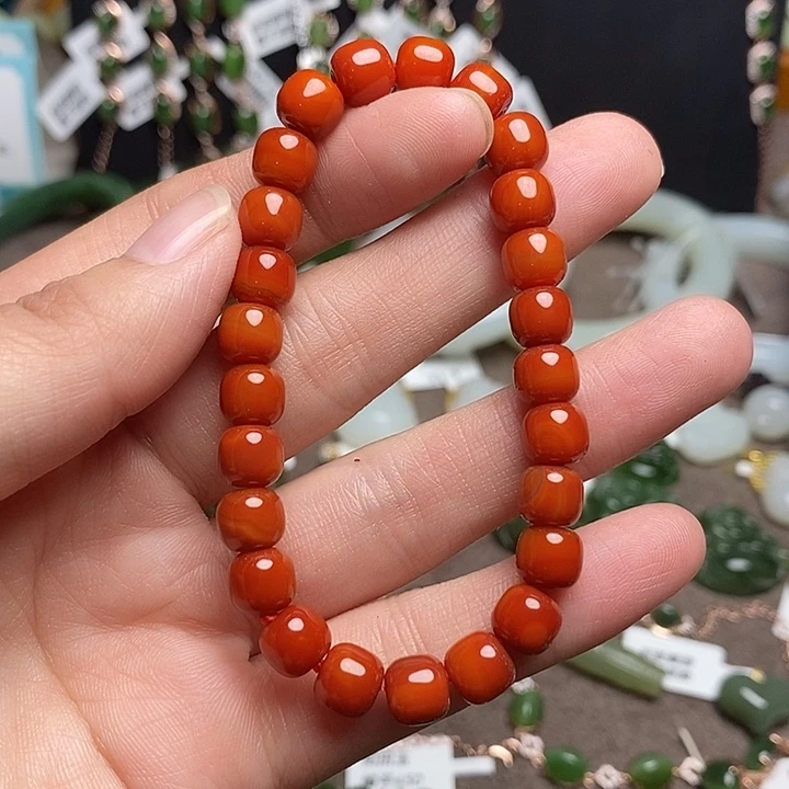 玛瑙/玉髓未镶嵌手链