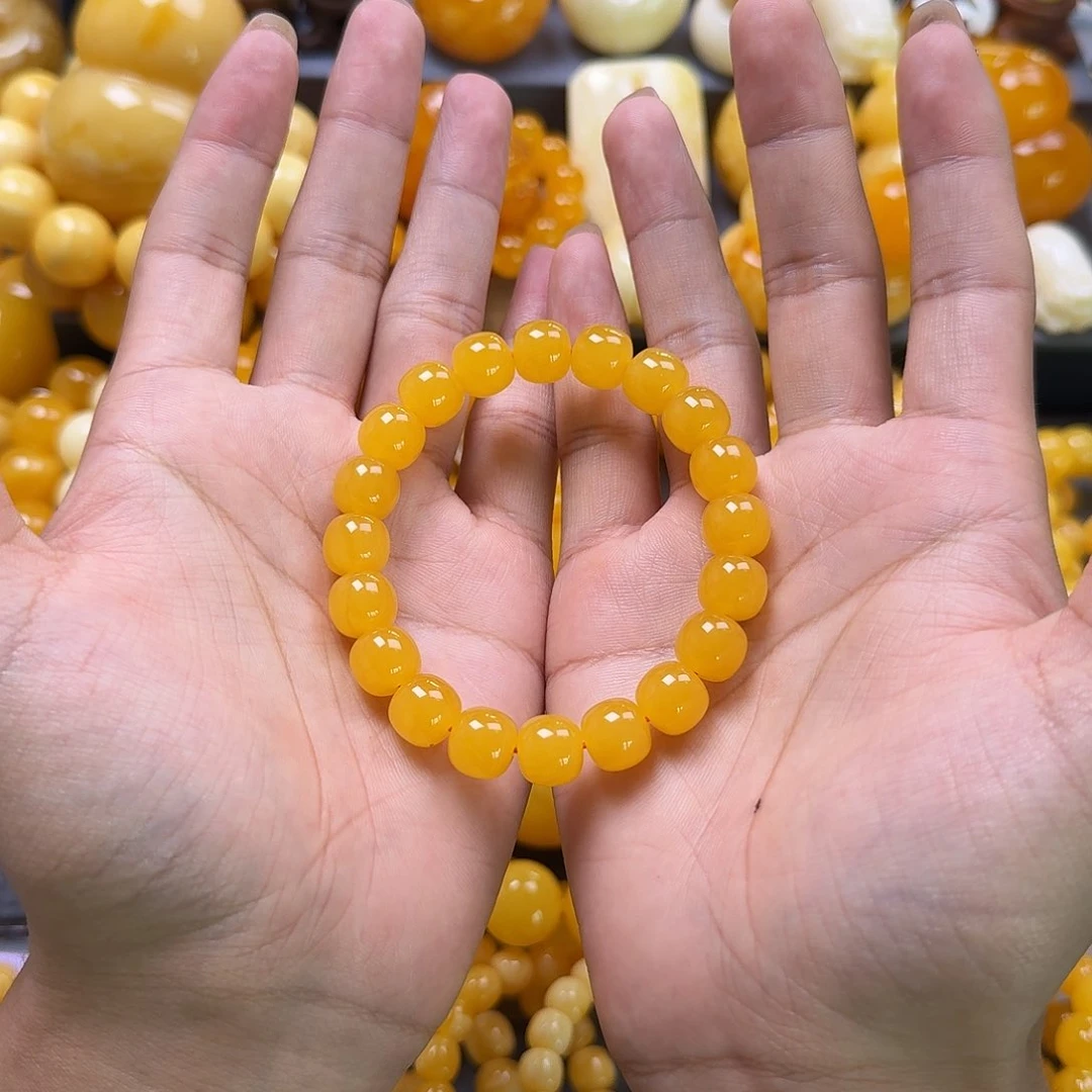 未镶嵌蜜蜡珠宝奇石同料11mm