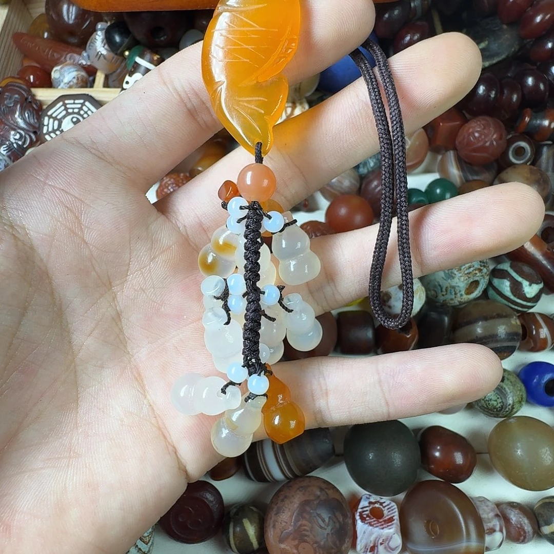 玛瑙/玉髓未镶嵌纯天然玛瑙珠子