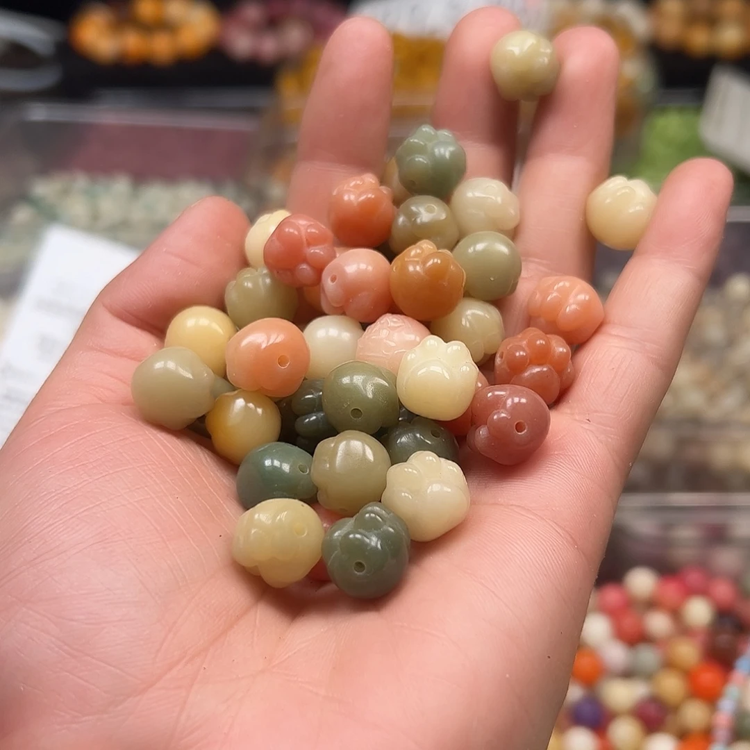手串菩提根/象牙果30颗多宝熊爪