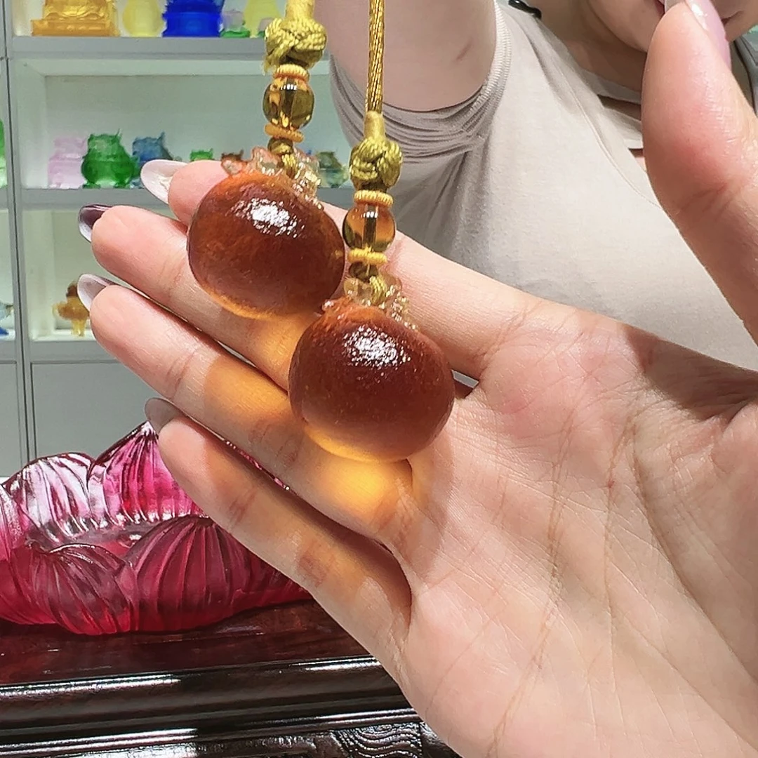 【闪购商品】手工艺品琉璃去***?桂圆两个