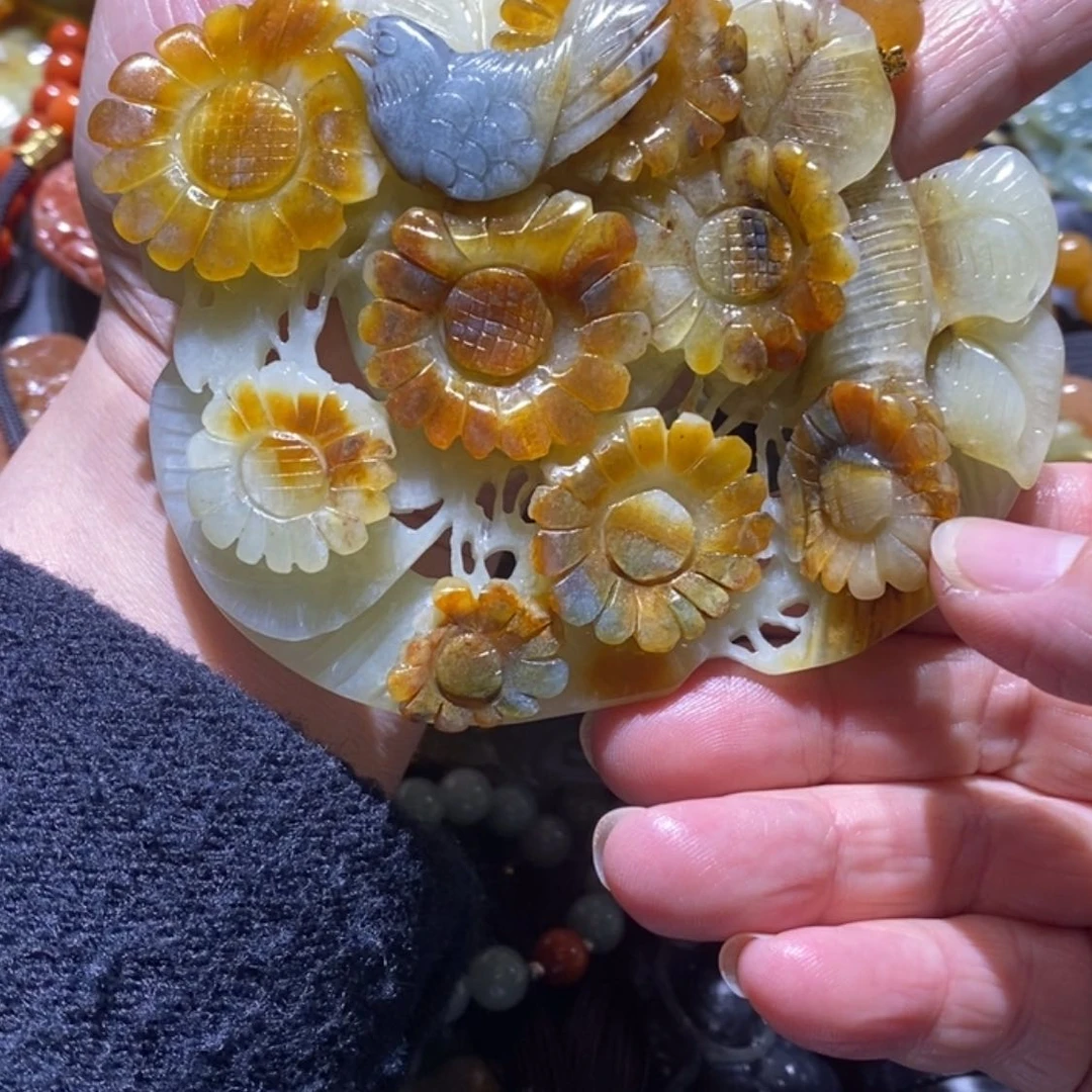 【闪购商品】岫玉毛衣链未镶嵌