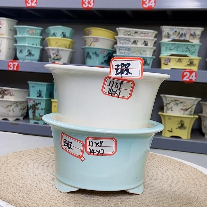 紫砂花瓶紫砂花盆