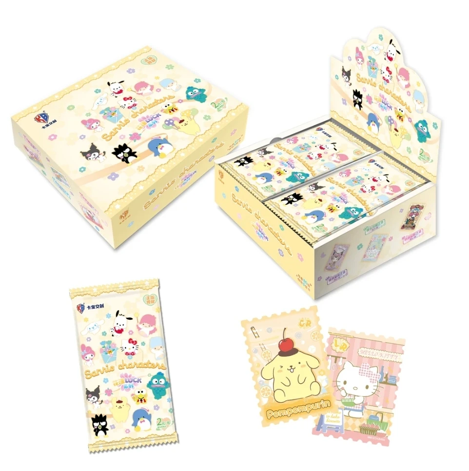 【玩法】厚米卡宝文创三丽鸥家族拍立得卡花漾luck第六弹2元包-代拆